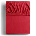 Medvilnės paklodė su guma „Immola Red“